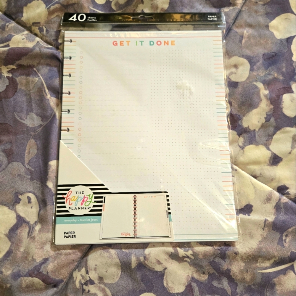 The Happy Planner,  40 sheets